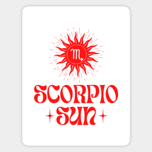 Scorpio Sun | Born in October and November | Zodiac Sign Birthday Gifts Venus Magnet